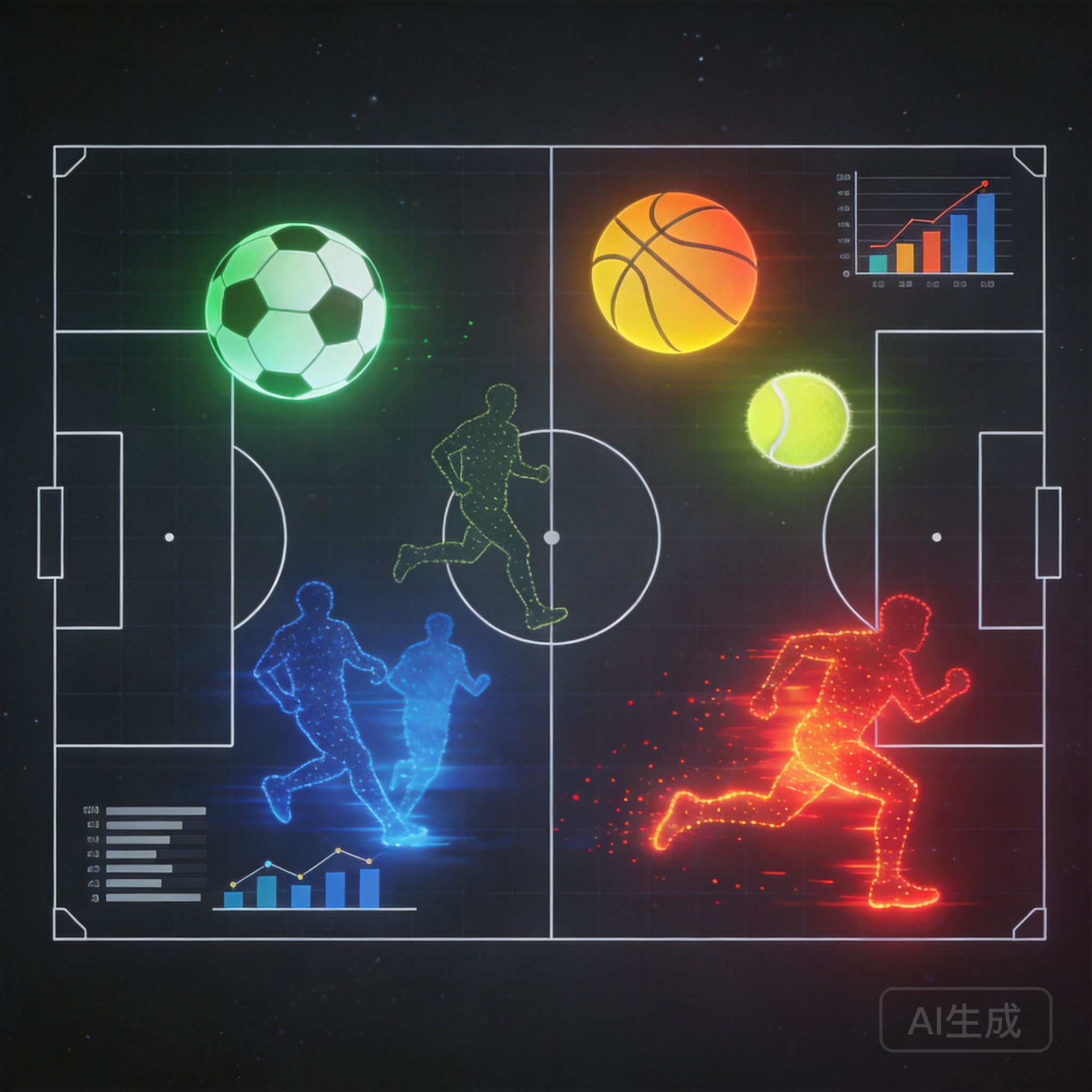 54体育频道直播主题插画